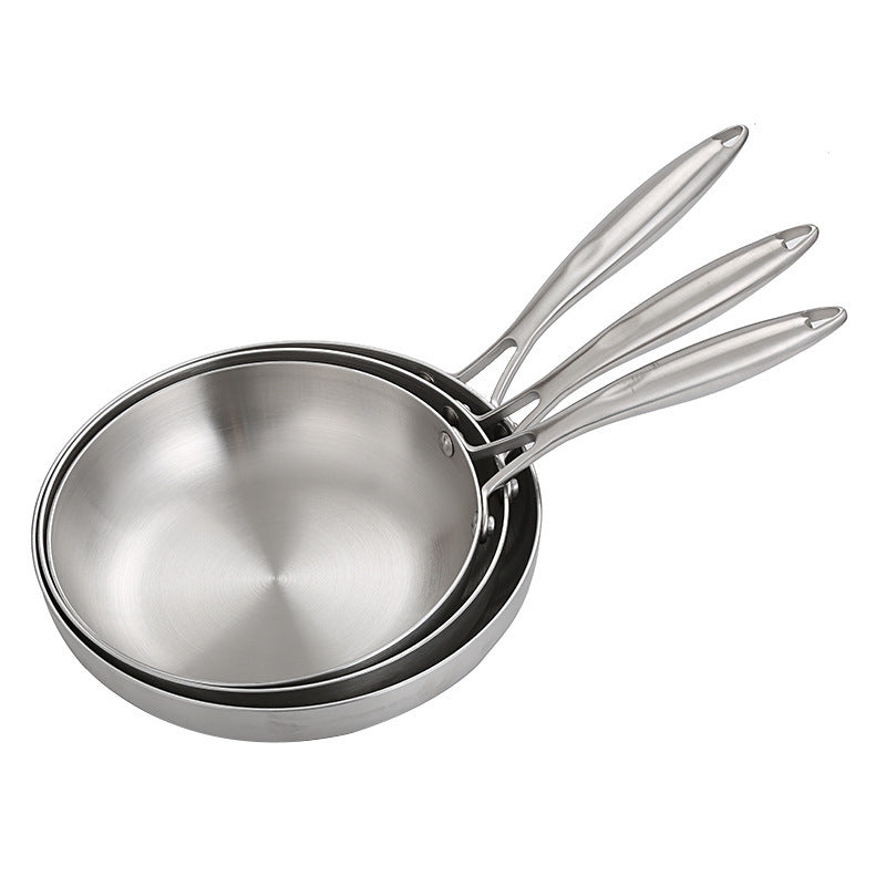 STAINLESS STEEL GAS STOVE PAN