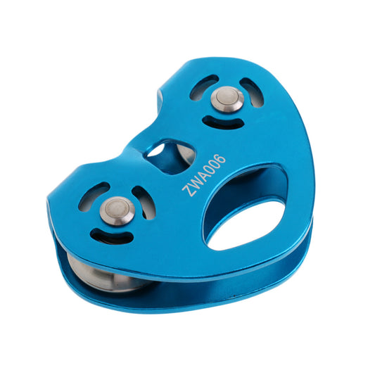 Outdoor climbing pulley