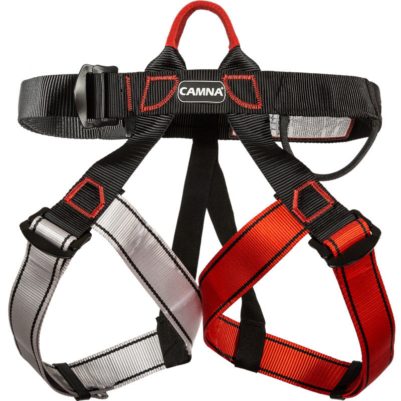 Seated Downhill Outdoor Rock Climbing Half-Length High-Altitude Safety Belt