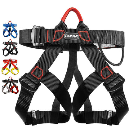 Seated Downhill Outdoor Rock Climbing Half-Length High-Altitude Safety Belt