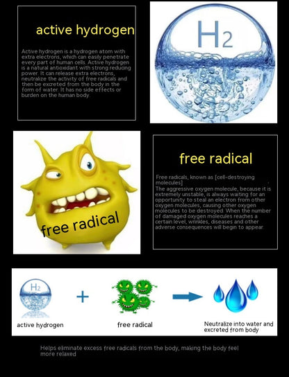 HYDROGEN RICH ELECTROLYTIC WATER CUP