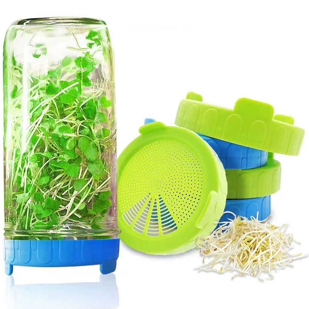 Mason Jar Sprouting Lids American Bean Sprouts Glass Jar