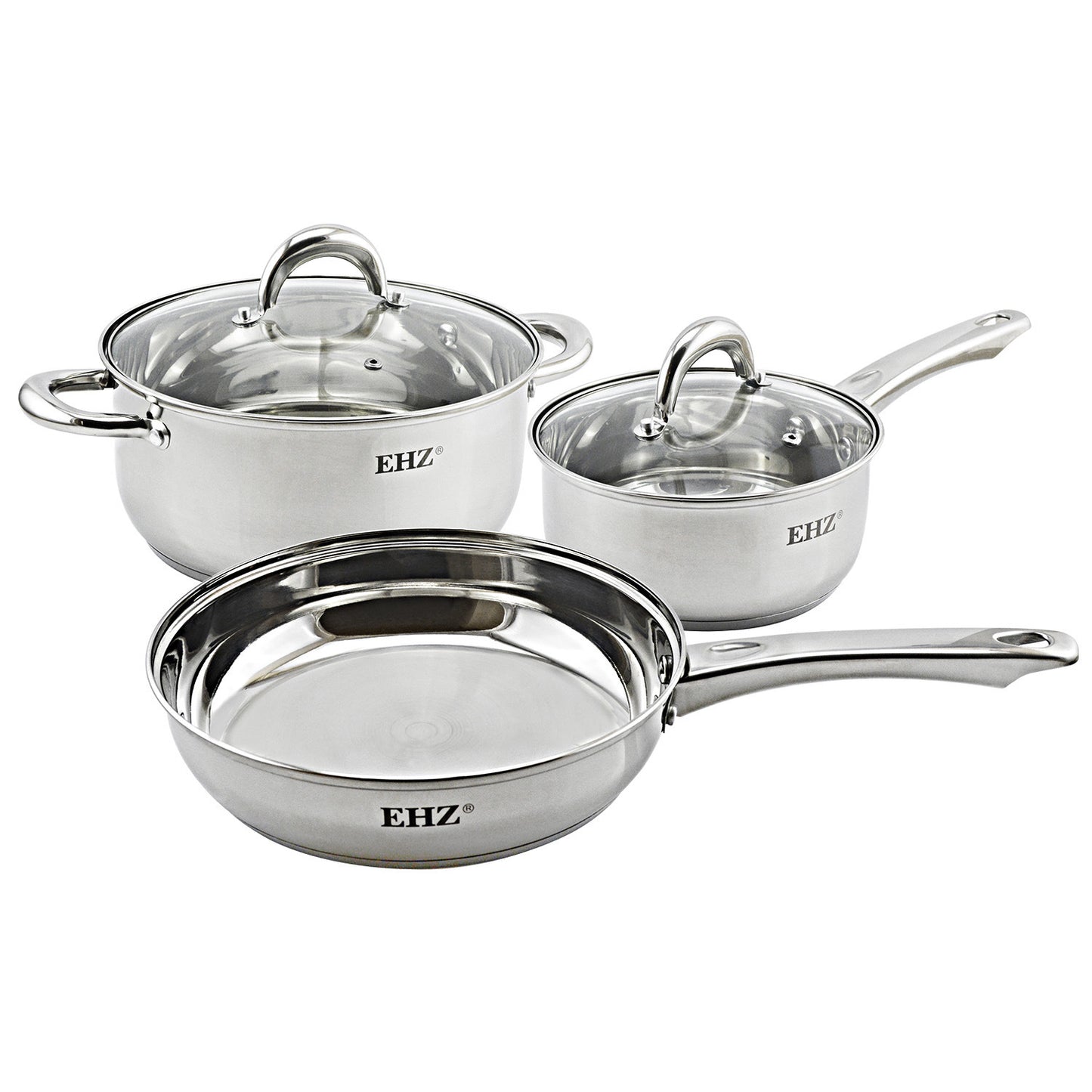 STAINLESS STEEL POT SET