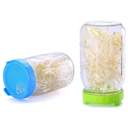 Mason Jar Sprouting Lids American Bean Sprouts Glass Jar