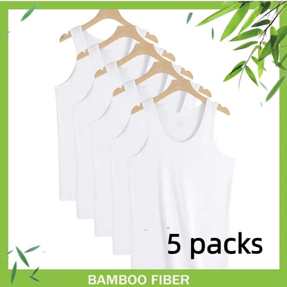 5-PACKS BAMBOO FIBER SHIRTS