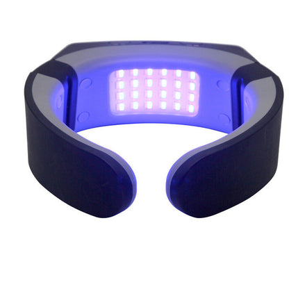 Neck Red And Blue Light Therapy Device